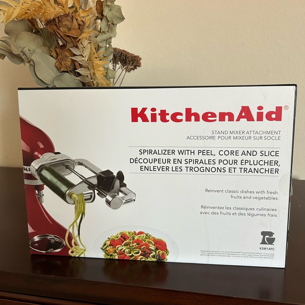 KitchenAid Spiralizer with Peel, Core, Slice Attachment